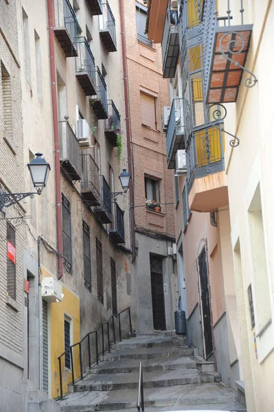 Spanje Toledo Gevels Deur Poort — Stockfoto