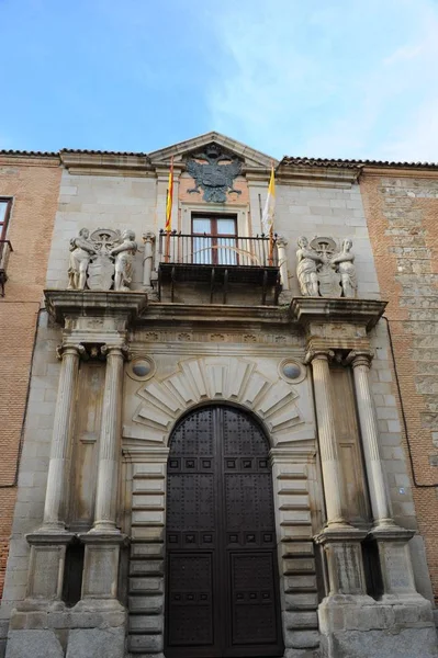 Espagne Toledo Façades Porte Portail — Photo