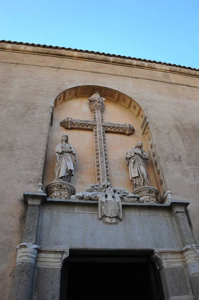 Malerischer Blick Auf Die Stadtfassaden — Stockfoto