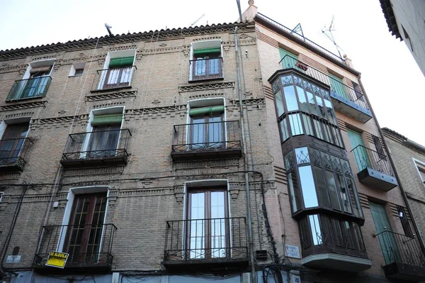 Spanje Toledo Gevels Deur Poort — Stockfoto