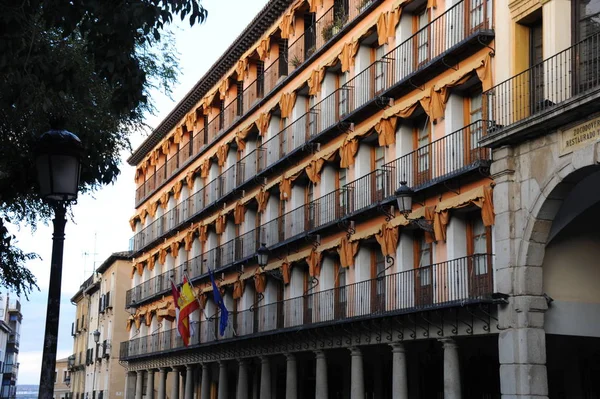 Toledo Hiszpanie Fasady Castilla Mancha — Zdjęcie stockowe
