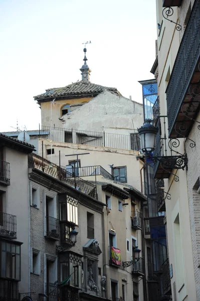 Španělsko Toledo Fasády Dveře Tor — Stock fotografie