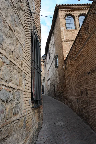 Toledo Spanya Cephe Kapı Tor — Stok fotoğraf