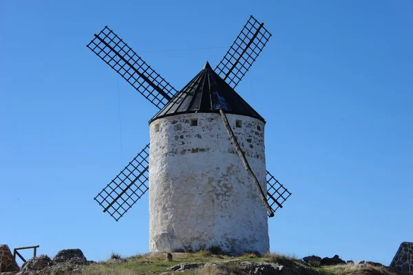 Spain Windmills Province Toledo Castile Mancha — Stock Photo, Image