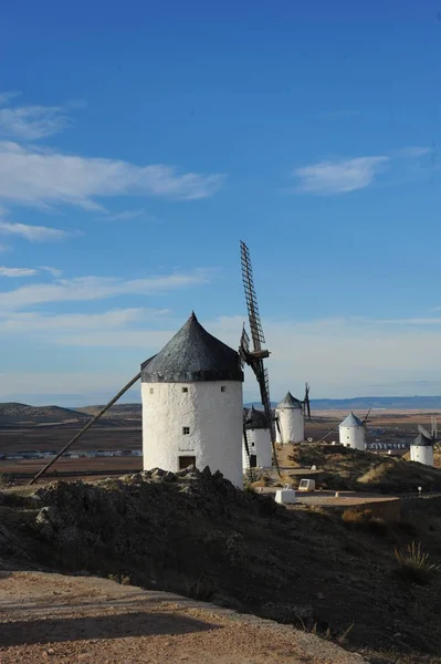 Spain Windmills Province Toledo Castile Mancha — 图库照片