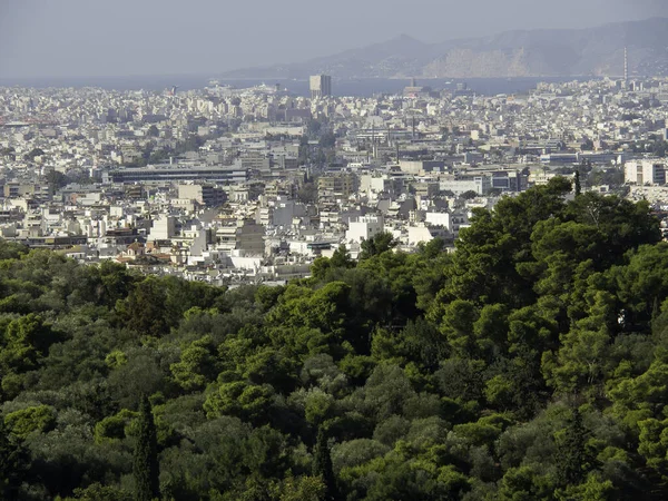 Utsikt Över Staden Utlänningar Grekland — Stockfoto