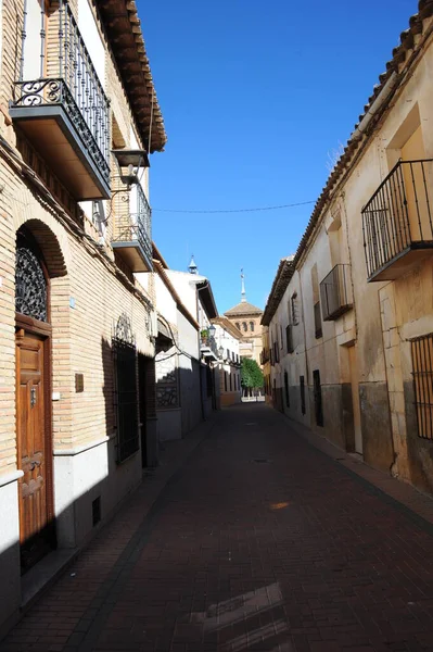 Toledo Spanje Gevels Consuerga Castilië Mancha — Stockfoto