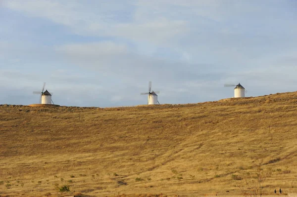 Spain Windmills Province Toledo Castile Mancha — стоковое фото