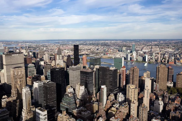 Вид Будівлі Імперської Держави Манхеттені — стокове фото