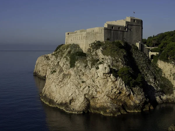 Panorama Makarska Adriatiska Havet — Stockfoto