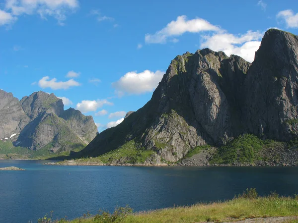 Landschaft Auf Den Lofoten Norwegen — Stockfoto