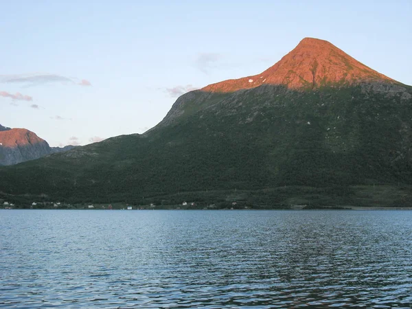 Paesaggio Marino Nelle Isole Lofoten Norvegia — Foto Stock