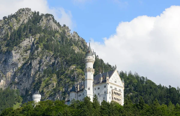 Castelo Branco Neuschwanstein Baviera — Fotografia de Stock