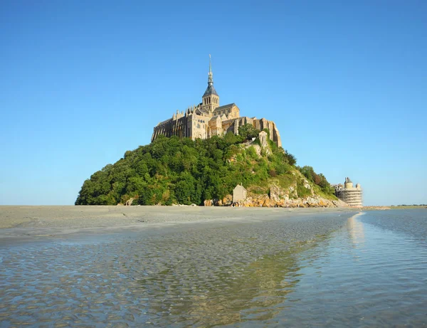 Mont Saint Michel Franciaország — Stock Fotó