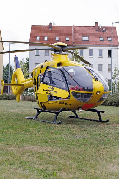 Eurocopter 135 Adac Air Rescue Gmbh Durante Una Misión —  Fotos de Stock