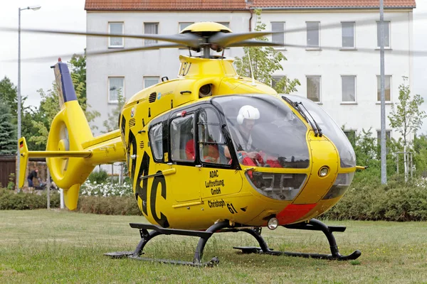 Eurocopter 135 Adac Luftrettung Gmbh Durante Una Misión —  Fotos de Stock