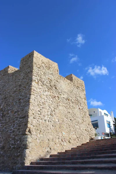 Tunisia Old Town Hammamet — стоковое фото