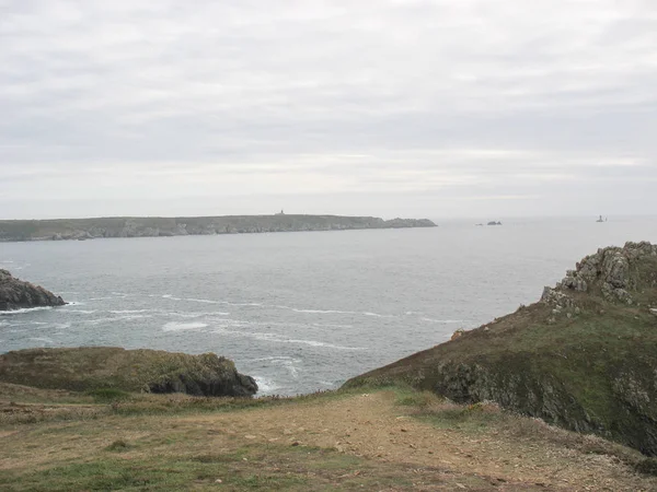 Pointe Van Sea Coast Brittany France — Stock Photo, Image