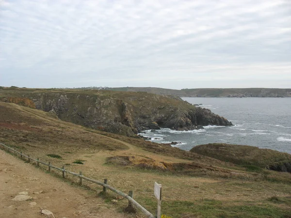 Pointe Van Sea Coast Brittany France — Stock Photo, Image