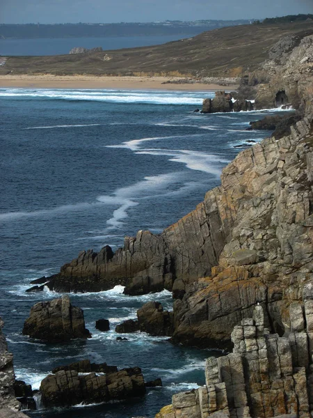 Pointe Penhir Toulinguet Bretaña Francia — Foto de Stock