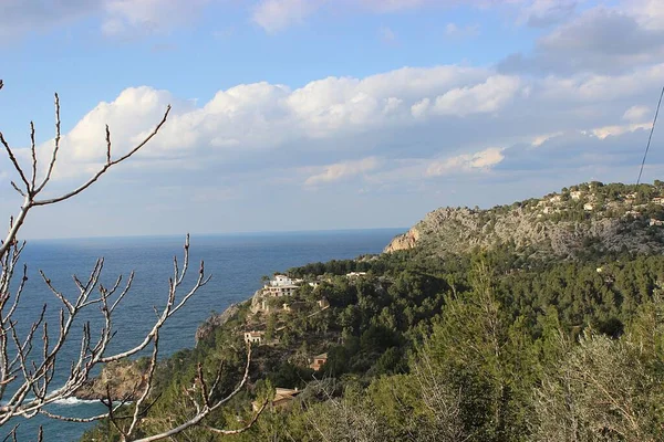 Mallorca Costa Banyalbufar —  Fotos de Stock