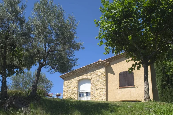 Casa Velha Uma Pequena Aldeia Francesa Localizada Nas Cevennes Departamento — Fotografia de Stock