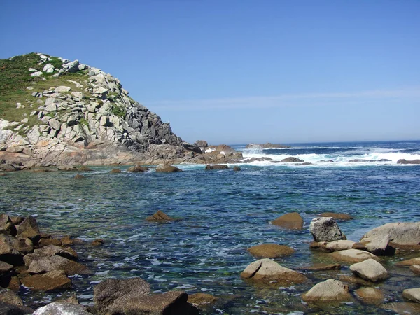 Naturparksöarna Galicien Spanien — Stockfoto
