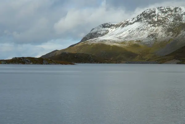 Norwegia Tle Krajobrazu — Zdjęcie stockowe