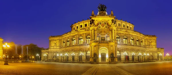 Dresden Estado Saxónia Alemanha Oriental — Fotografia de Stock