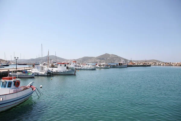 Veduta Paros Chora Nelle Cicladi Grecia — Foto Stock