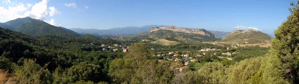 Bergdorpje Corsica — Stockfoto