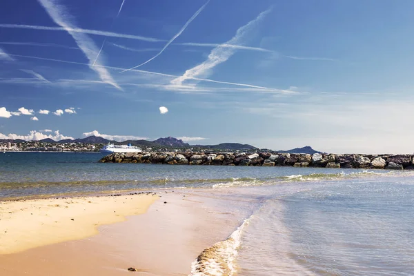 Strand Scen Naturligt Vatten — Stockfoto