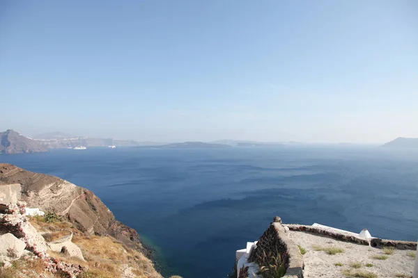 Santorini Inseln Den Kykladen Griechenland — Stockfoto