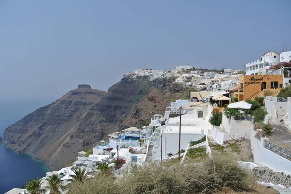 Santorini Isola Grecia — Foto Stock