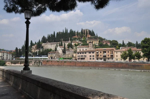 Adige Colinas San Pietro Verona — Fotografia de Stock