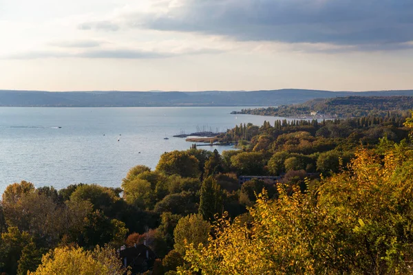 Pohled Jezero Balaton — Stock fotografie