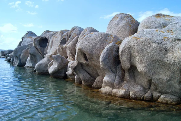 Skalní Útvar Isola Giardinelli — Stock fotografie