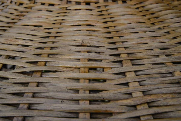 Bamboo Basketry Prodotto Fatto Mano Thailandia — Foto Stock