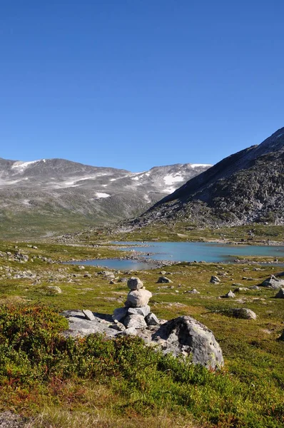 Noruega Sobre Naturaleza Paisaje Fondo —  Fotos de Stock