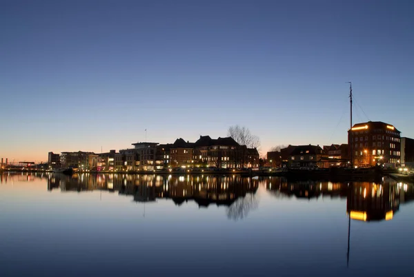 Emden Modrou Hodinu — Stock fotografie