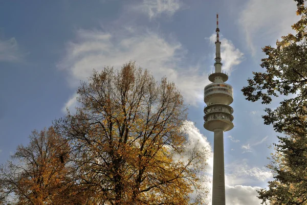 Олимпийская Башня Мюнхена — стоковое фото