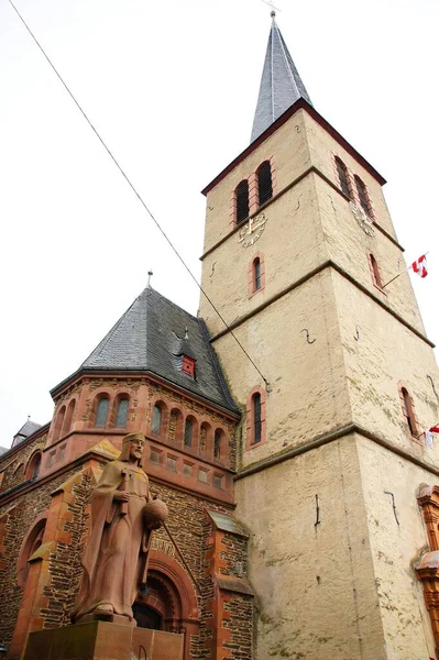 Kirche Zeltingen Rachtig Santa Maria Makellos — Stockfoto