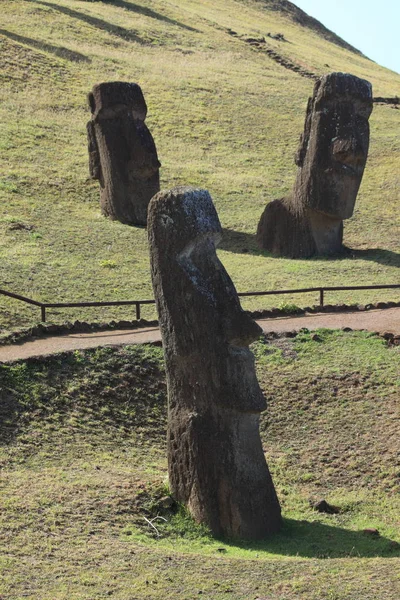 Moais Easter Island — Stock Photo, Image