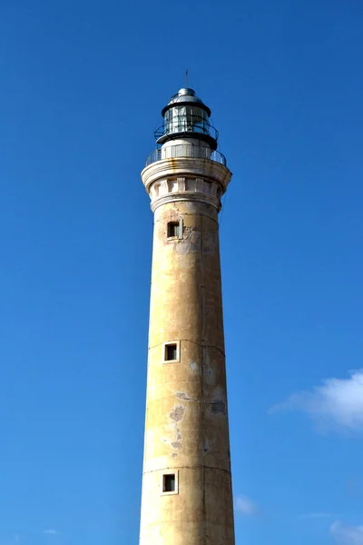 Faro Estrutura Aldeia San Vito Capo Trapani — Fotografia de Stock