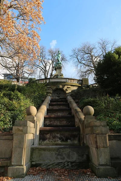 Stuttgart Hoofdstad Van Deelstaat Baden Wrttemberg — Stockfoto