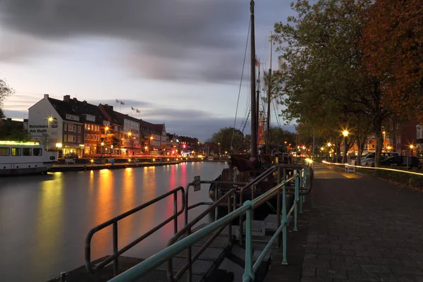 Dämmerung Ratsdelft — Stockfoto