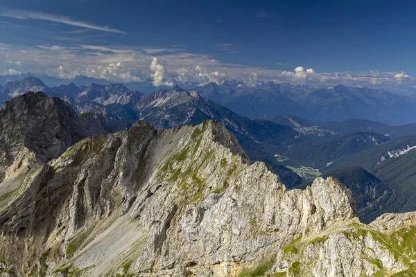 Мальовничий Вид Красиві Альпи Пейзаж — стокове фото