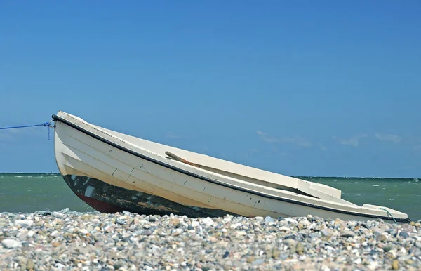 Bateau Sur Plage — Photo