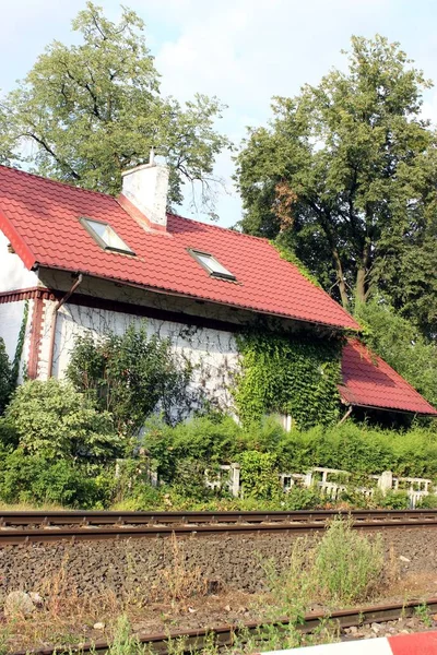 Casa Estação Mazury — Fotografia de Stock
