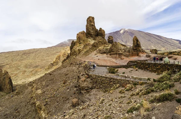 Lava Landschap Tiide Tenerife — Stockfoto